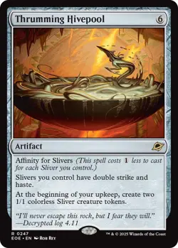Magic Thrumming Hivepool [EOE - 247] Rare Near Mint - Image 1
