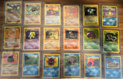 Lot of 44 EX-NM 1999 Pokemon 1st Edition Fossil & Jungle Cards - Image 1