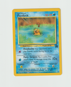 Psyduck 20/53 Black Star Promo Pokemon Card NM+ Vintage WOTC - Image 4
