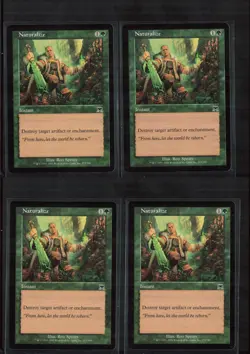 Magic The Gathering MTG - Onslaught ONS 2002 - #275 Naturalize NM x4 LOT3 - Image 1
