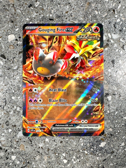 Pokemon TCG Cards Gouging Fire ex SVP144 Black Star Promo NM-M - Image 1