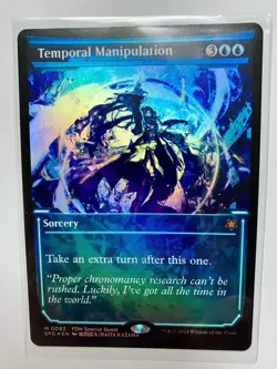 Temporal Manipulation (Showcase) -Foil Near Mint MTG Special Guests - Image 1