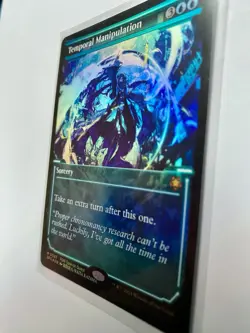 Temporal Manipulation (Showcase) -Foil Near Mint MTG Special Guests - Image 2