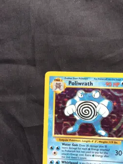 Pokemon Cards: Base Set Rare Holo: Poliwrath 13/102 - Image 3