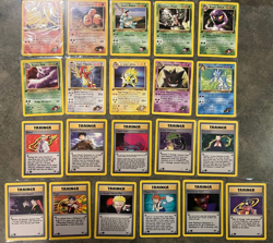 Pokemon Complete 1st Edition Non Holo Gym Challenge Set 21-132 Cards NM/LP - Image 1