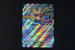Hop's Zacian ex 111/159 Holo Shiny Pokemon TCG Card Journey Together NEAR MINT - Image 1