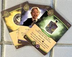 Harry Potter Hogwarts Battle CCG Promo Card Lot Colin Creevey Army Coin UNUSED - Image 1