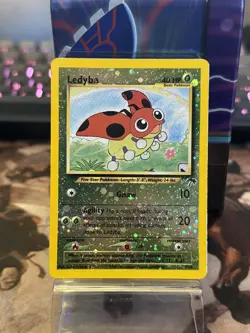 Ledyba 07/18 Southern Islands Reverse Holo Promo Pokemon Card - HP - Image 1