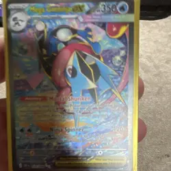 Nintendo Pokemon TCG Mega Greninja EX Mega Holo Ultra Rare 350 HP Card - Image 1