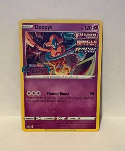 Deoxys - (Prerelease) SWSH170 SWSH: Sword & Shield Promo Cards Holo NM - Image 1