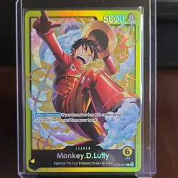 Monkey.D.Luffy ST29-001 Leader Foil 5000 Power Starter Deck 29 One Piece Card - Image 1