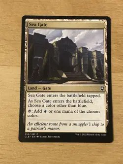 MTG Sea Gate NM Commander Legends: Battle For Baldur’s Gate English - Image 1