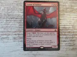 1x Tyrant of Valakut - Oath of the Gatewatch - NM - English - OOP MTG Dragon - Image 1