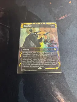Mtg FOIL Smallpox - Secrets Of Strixhaven Mystical Archive + Bonus Foils - Image 1