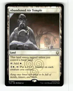 Abandoned Air Temple 263 NM Normal R MTG Magic Avatar: The Last Airbender - Image 1