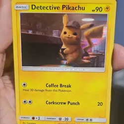 The Pokemon Company Detective Pikachu SM190 SM Holo Promo 90 HP English TCG - Image 1