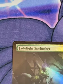 C4439 MAGIC MTG LOST CAVERNS IXALAN JADELIGHT SPELUNKER #0382 LP FOIL EXT ART - Image 3