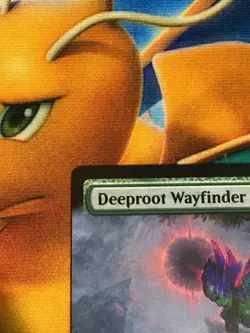 C5393 MAGIC MTG MARCH OF THE MACHINE DEEPROOT WAYFINDER #0369 NM RARE EXT ART - Image 3