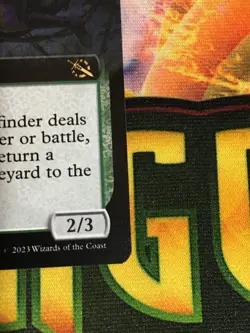 C5393 MAGIC MTG MARCH OF THE MACHINE DEEPROOT WAYFINDER #0369 NM RARE EXT ART - Image 5