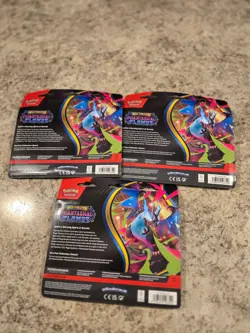 Pokemon Mega Evolution Phantasmal Flames 3-Pack Blister Sneasel [SEALED] x3 - Image 2