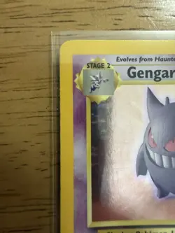 1999 Pokemon Fossil Set Gengar 5/62 Holo Rare Unlimited Edition TCG English LP - Image 2