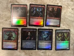 Crimson Vow showcase foil set - Mtg - NM - 11 Unc And 7 Com. Pack Fresh! - Image 2