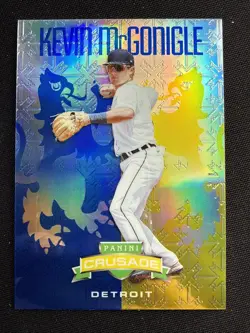 Kevin McGonigle Rookie Card RC 2024 Panini Crusade Baseball Holo Prizm #70 - Image 1