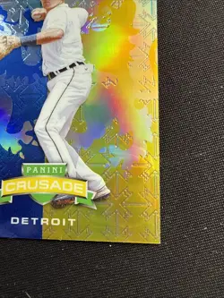 Kevin McGonigle Rookie Card RC 2024 Panini Crusade Baseball Holo Prizm #70 - Image 4