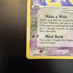Jirachi 8/107 EX Deoxys Holo Rare English - Image 4