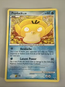 Pokemon TCG Psyduck Platinum 87 Regular Common - Image 1