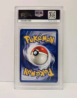 PSA 8 Dark Magneton 11/82 Holo Rare SWIRL Team Rocket Pokemon Card Graded - Image 4