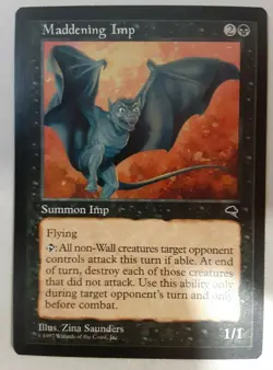 Jinxed Idol - NM - Magic the Gathering MTG - Tempest M-343 - Image 1