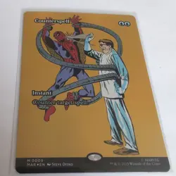 Counterspell 0009 Borderless - MAR - MTG Spider-Man FOIL NM/M - Image 3