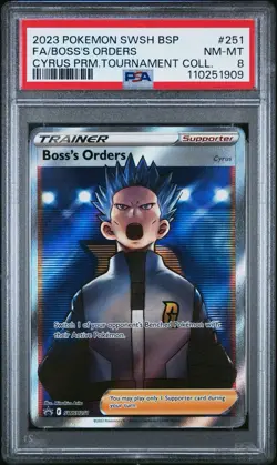 Boss's Orders (Full Art) SWSH251 SWSH: Sword & Shield Promo Cards Holo - Image 1
