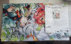 Gundam card game Suletta & Miorine playmat + ex resource [EVX02] [ENGLISH] - Image 1