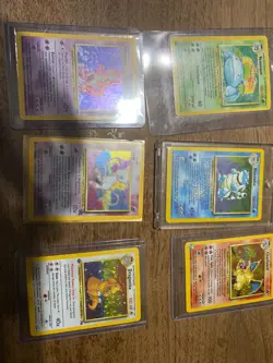 vintage pokemon lot cards and sealed theme decks - Image 3