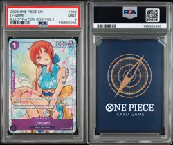 O-Nami (Illustration Box Vol.1) OP05-062 One Piece Promotion Cards Foil PSA 9 - Image 3