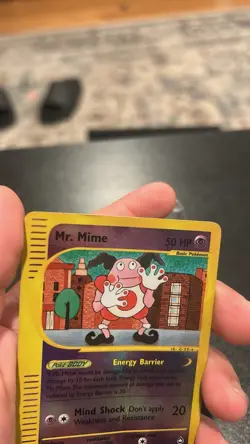 Pokemon TCG Mr. Mime 095A/147 Aquapolis Reverse Holo Common English 50 HP - Image 4