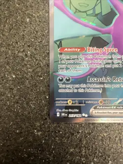 Pokemon TCG Teams Rockets Crobat Ex 217/182 Mint Pack Fresh Destined Rivals - Image 4