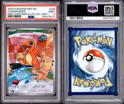 2026 Pokemon Charmander First Partner PSA 9 Series 1 #038 - Image 3