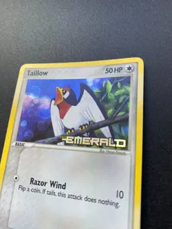 Taillow 68/106 Stamped Holo - Ex Emerald 2005 - Pokemon TCG Card NM - Image 2