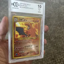 Charizard Neo 2 Premium File Pokemon Card Japanese Promo From Japan - BCCG 10 - Image 2