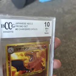 Charizard Neo 2 Premium File Pokemon Card Japanese Promo From Japan - BCCG 10 - Image 4