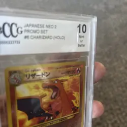 Charizard Neo 2 Premium File Pokemon Card Japanese Promo From Japan - BCCG 10 - Image 5