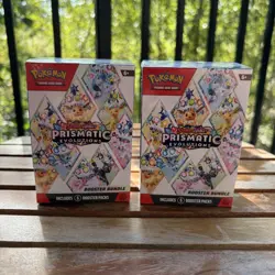 Pokemon Prismatic Evolutions Booster Bundle Lot Of 2 Brand New Factory Sealed - Image 1