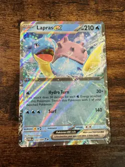 Pokemon TCG, Lapras Ex 022/088 - Perfect Order - Image 1
