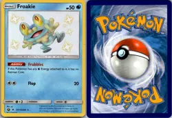 Froakie SV11/SV94 Shiny Rare Hidden Fates Shiny Vault Pokemon Holo Near Mint - Image 1