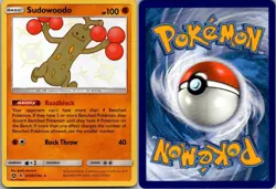 Sudowoodo SV20/SV94 Shiny Rare Hidden Fates Shiny Vault Pokemon Holo Near Mint - Image 1
