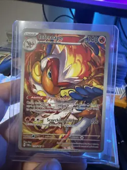 Infernape 173/167 Sv06: Twilight Masquerade Illustration Rare Pokemon TCG NM - Image 1