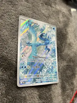 Pokemon Journey Together Articuno 161/159 Illustration Rare Holo - Image 5